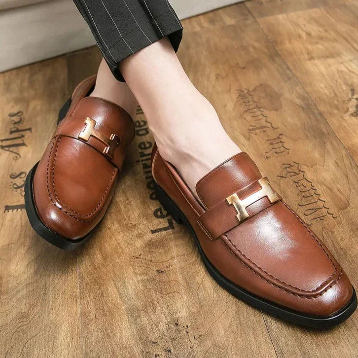 Mocassim Masculino em Couro