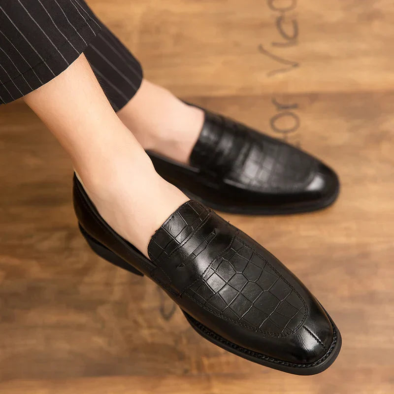 Mocassim Masculino em Couro