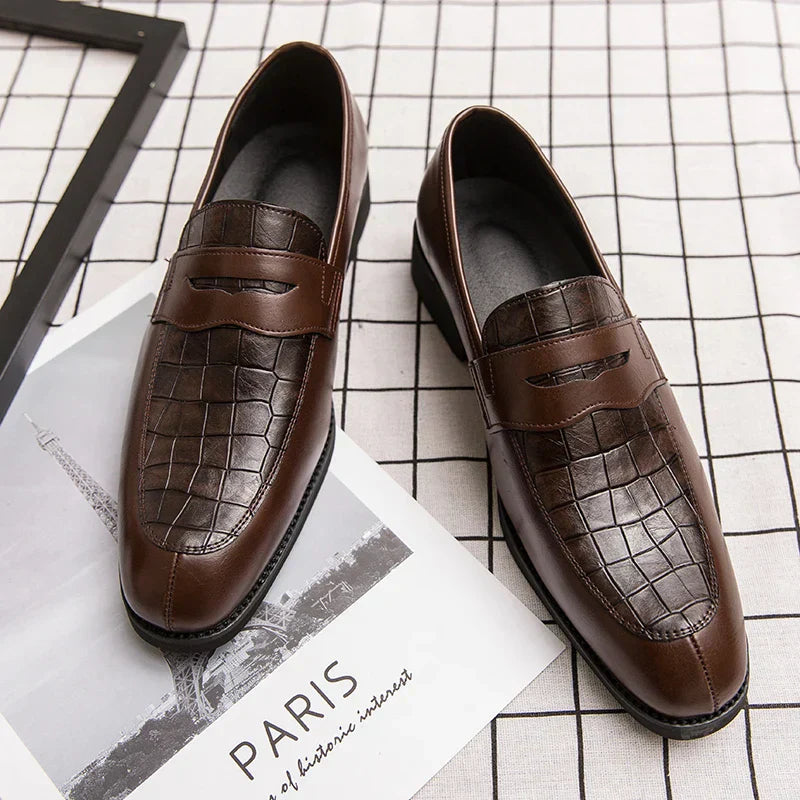 Mocassim Masculino em Couro