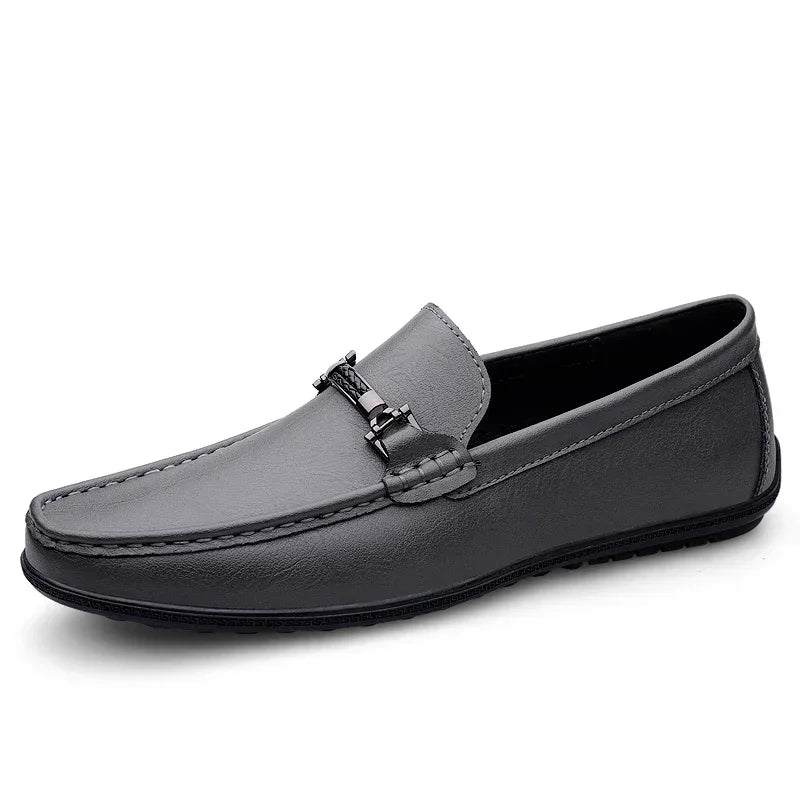 Mocassim Masculino em Couro