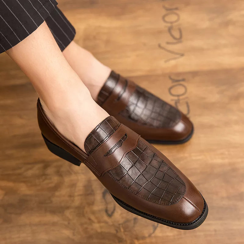 Mocassim Masculino em Couro